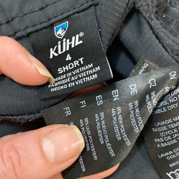 Kuhl Cargo pockets Pant Straight Leg Hiking Pants 4 Short - Picture 14 of 16